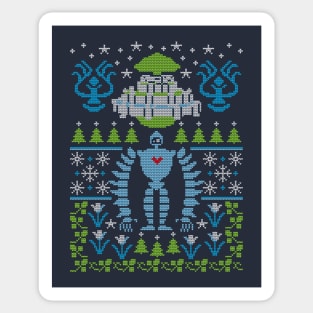 Christmas Castle Sticker